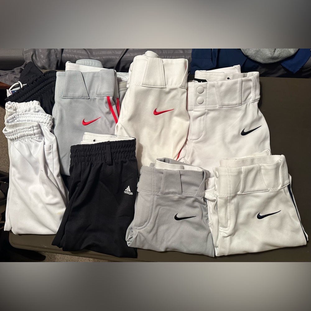 UC- 8 Pairs of Baseball pants Boys size Youth Small